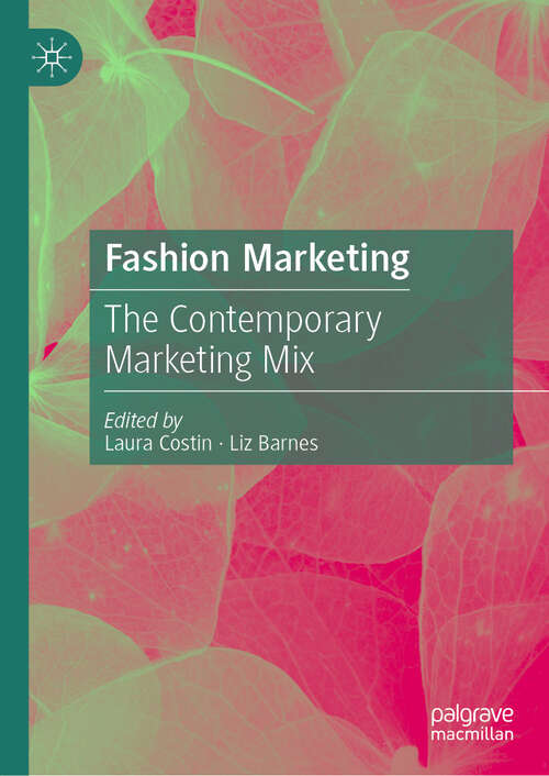 Book cover of Fashion Marketing: The Contemporary Marketing Mix