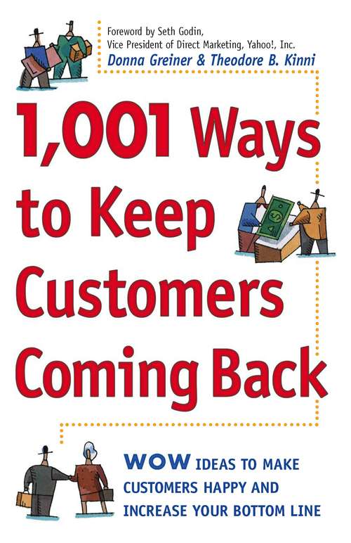 Book cover of 1,001 Ways to Keep Customers Coming Back