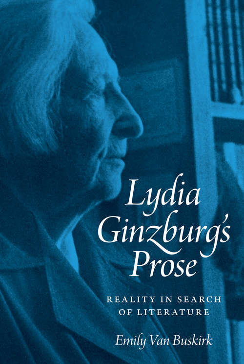 Book cover of Lydia Ginzburg's Prose