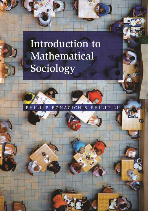 Book cover of Introduction to Mathematical Sociology