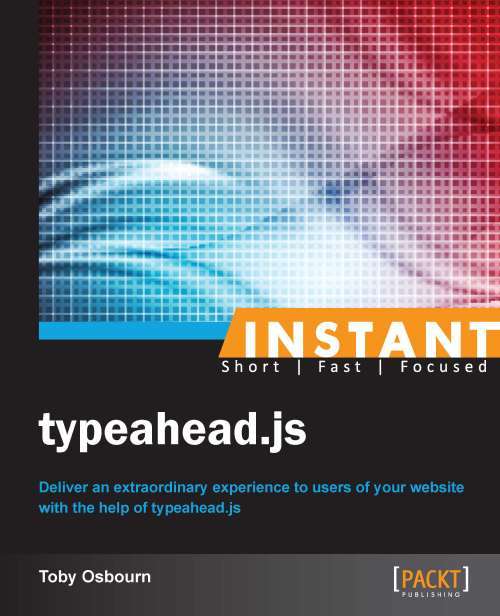 Book cover of Instant typeahead.js
