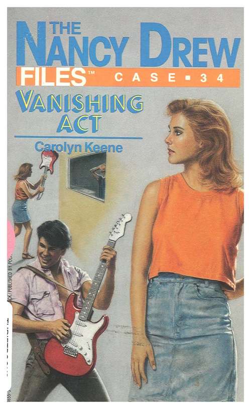Book cover of The Vanishing Act (The Nancy Drew Files #34)