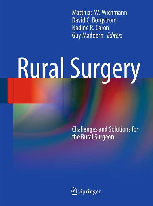 Book cover of Rural Surgery
