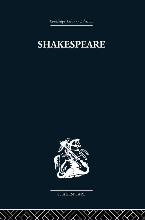 Book cover of Shakespeare (Shakespeare Survey Ser.: Series Number 7)