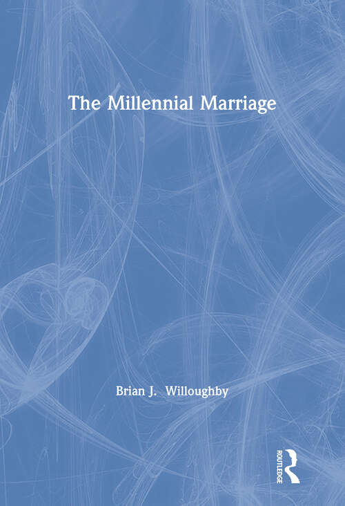 Book cover of The Millennial Marriage