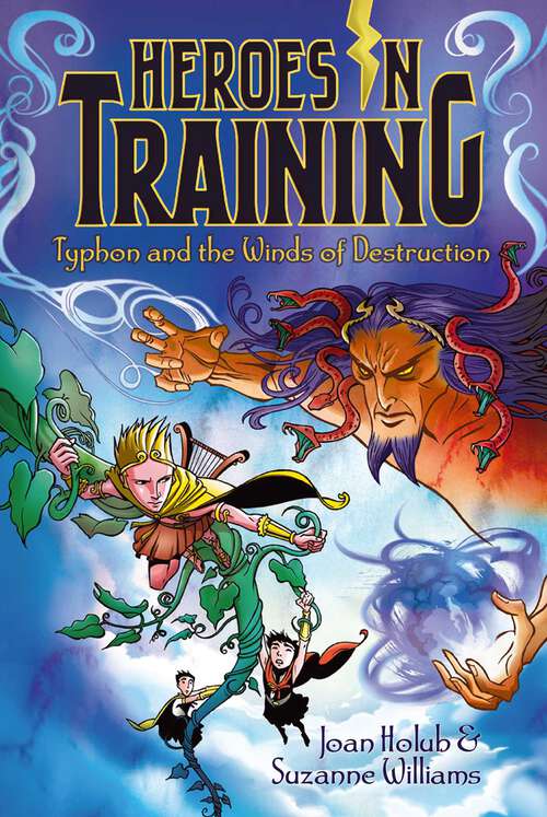 Book cover of Typhon and the Winds of Destruction (Heroes in Training)