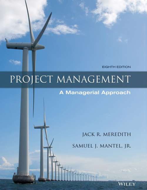 Book cover of Project Management: A Managerial Approach (Eighth Edition)