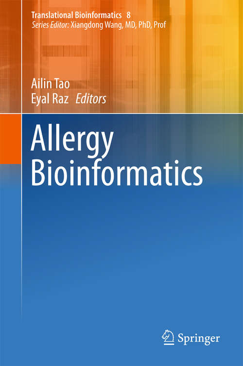 Book cover of Allergy Bioinformatics