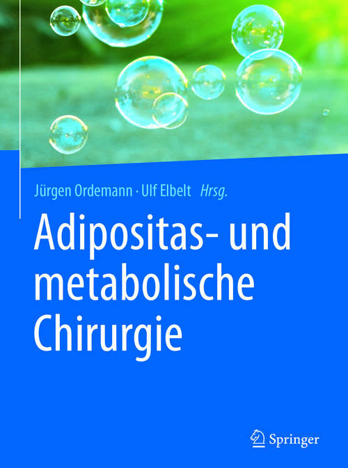 Book cover of Adipositas- und metabolische Chirurgie