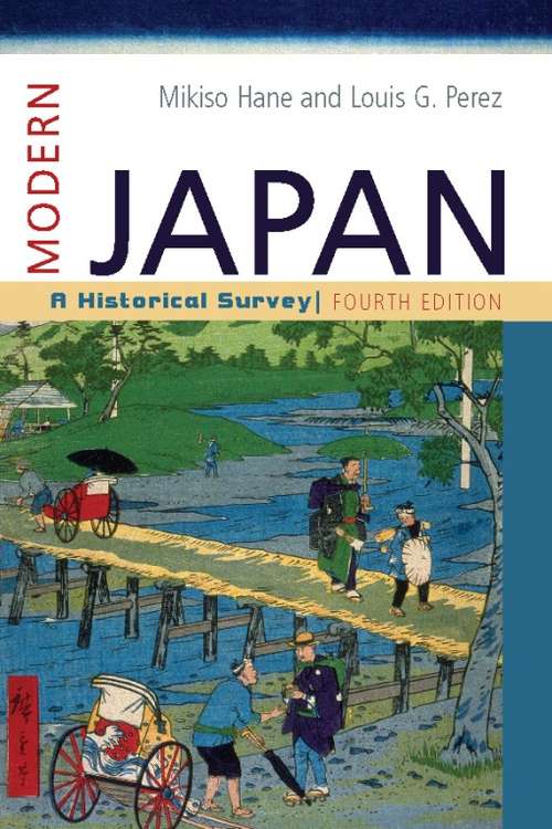 Book cover of Modern Japan