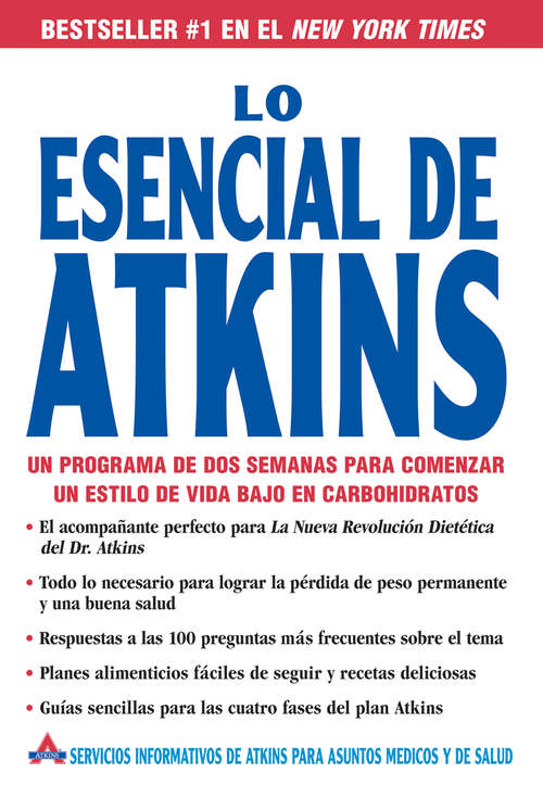 Book cover of Lo Esencial de Atkins