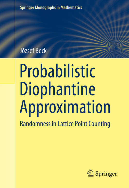Book cover of Probabilistic Diophantine Approximation
