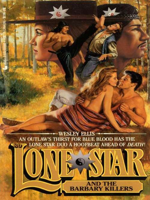 Book cover of Lone Star and the Barbary Killers (Lone Star #80)