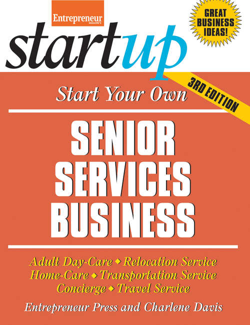 Book cover of Start Your Own Senior Services Business