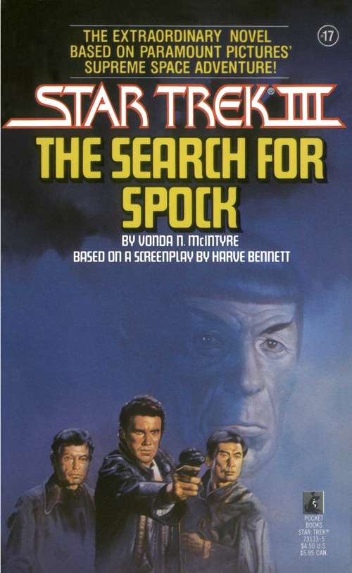 Book cover of Star Trek III: The Search for Spock Movie Tie-in Novelization