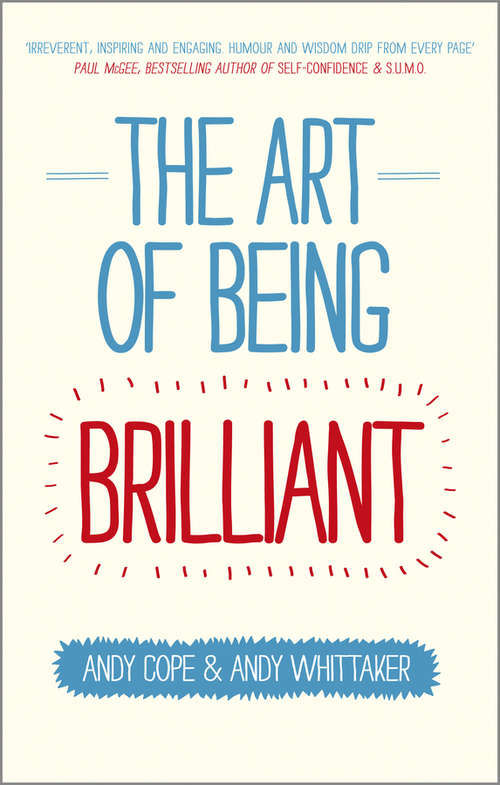 Book cover of The Art of Being Brilliant