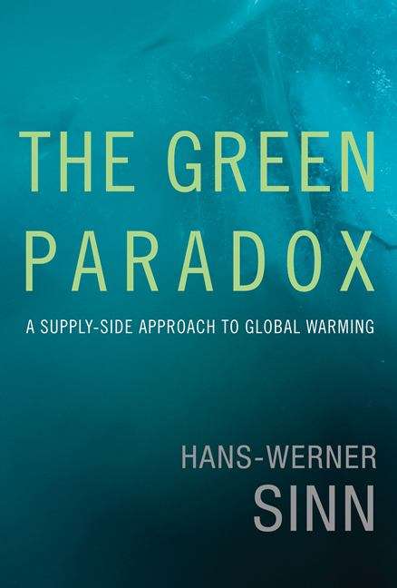 Book cover of The Green Paradox