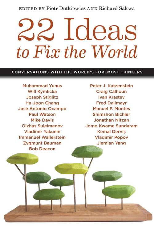 Book cover of 22 Ideas to Fix the World