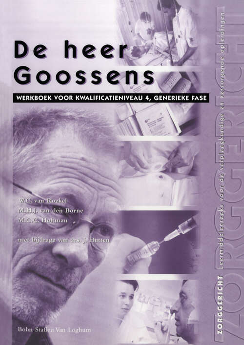 Book cover of De heer Goossens