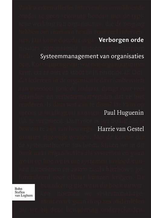 Book cover of Verborgen orde