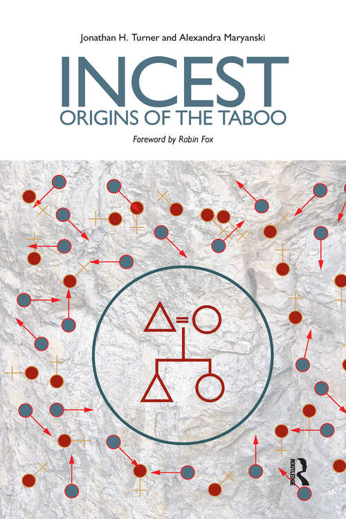 Book cover of Incest: Origins of the Taboo