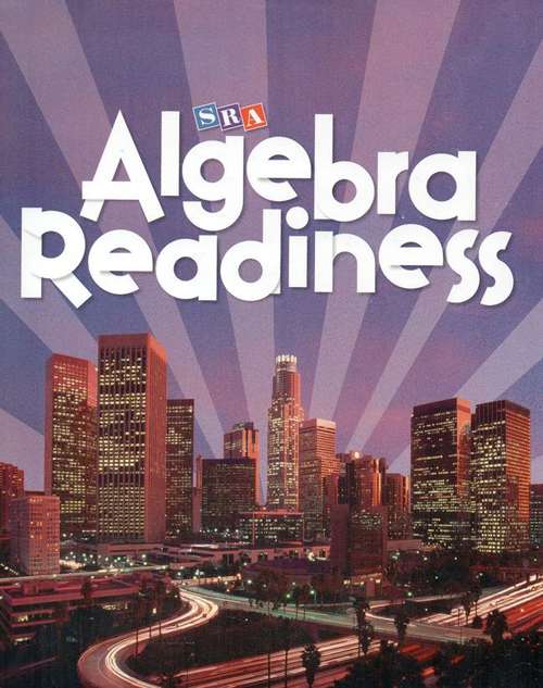 Book cover of SRA: Algebra Readiness, Student Edition [Grade 8]