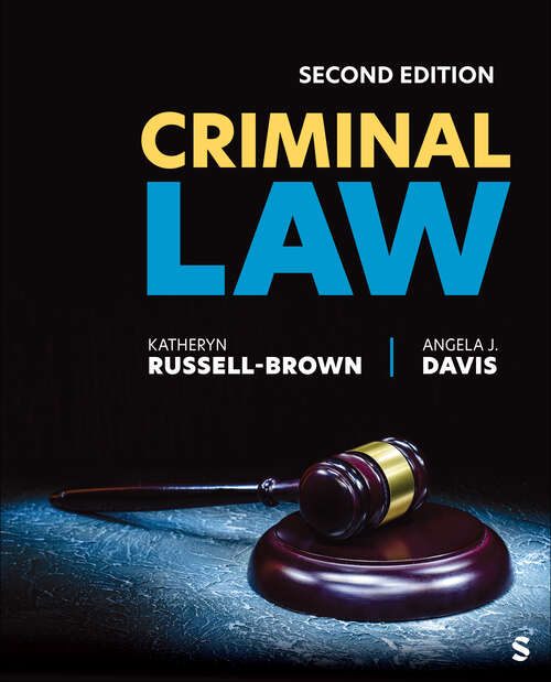 Book cover of Criminal Law (Second Edition)