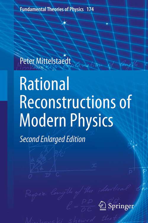 Book cover of Rational Reconstructions of Modern Physics, 2nd Enlarged Edition