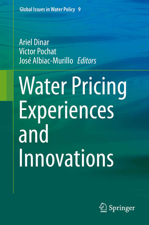 Book cover of Water Pricing Experiences and Innovations