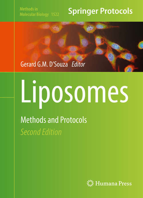 Book cover of Liposomes