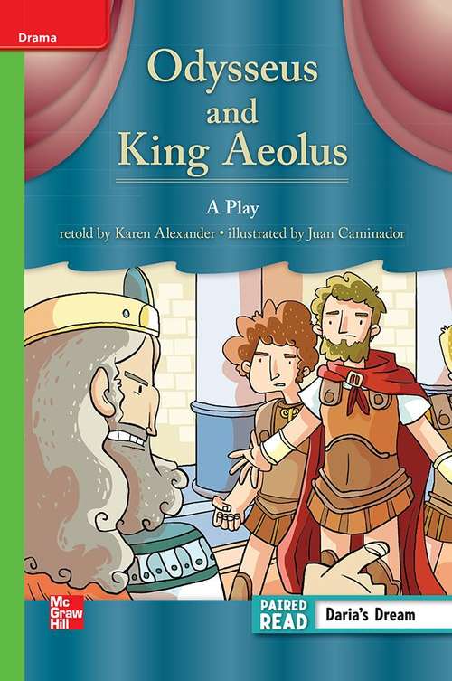Book cover of Odysseus and King Aeolus: A Play [Beyond Level, Grade 3]