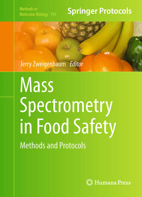 Book cover of Mass Spectrometry in Food Safety