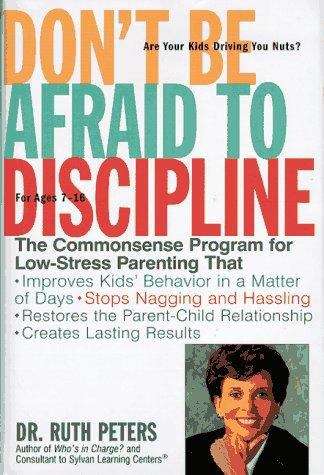 Book cover of Don't Be Afraid to Discipline