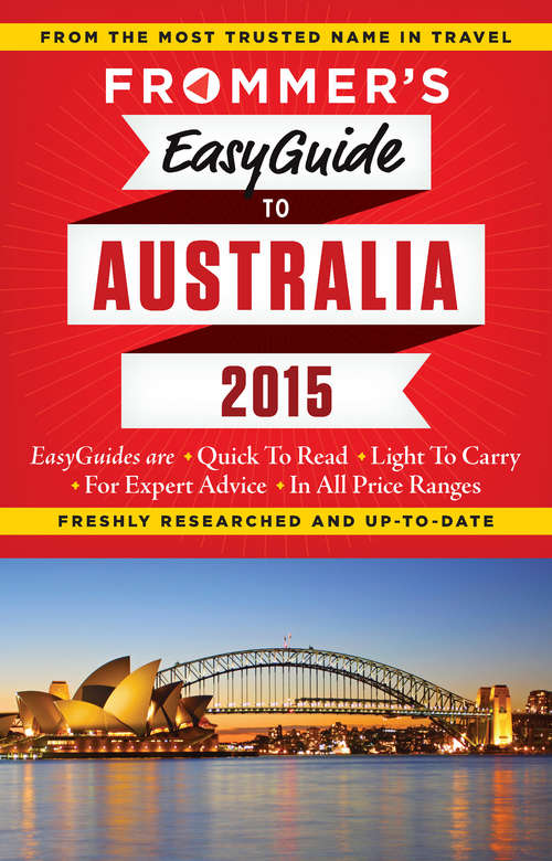Book cover of Frommer's EasyGuide To Australia