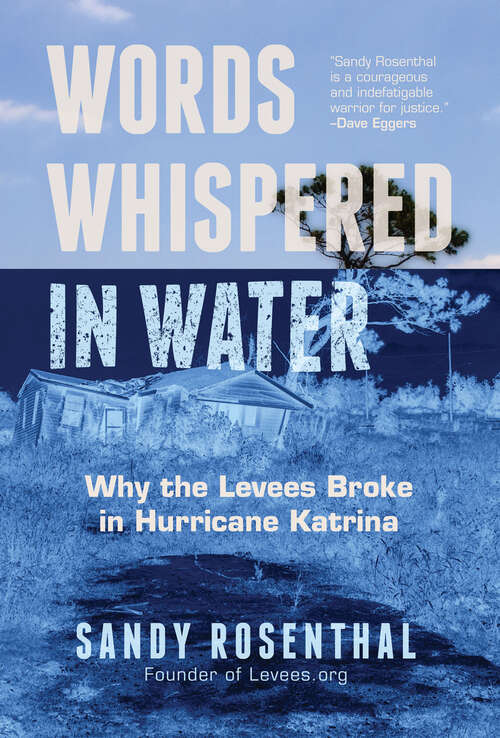 Book cover of Words Whispered in Water: Why the Levees Broke in Hurricane Katrina