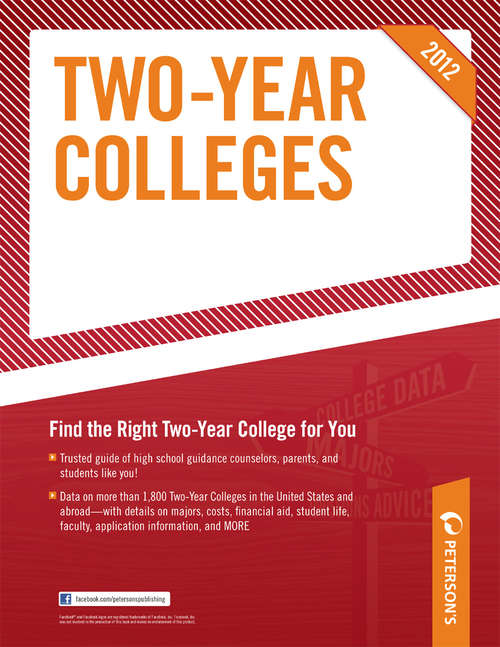 Book cover of Two-Year Colleges 2012