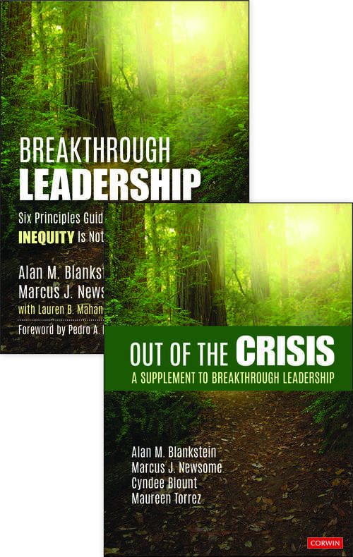 Book cover of EBUNDLE: Breakthrough Leadership + Out of the Crisis