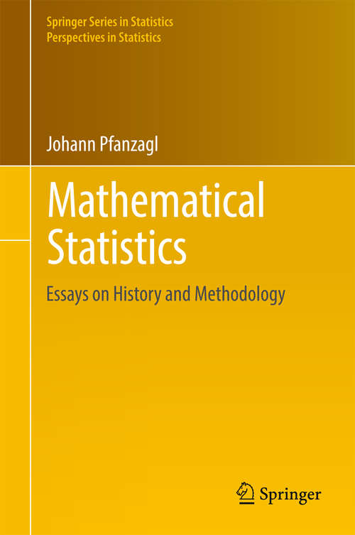 Book cover of Mathematical Statistics