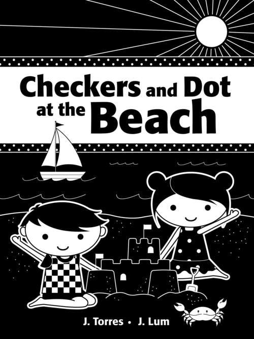 Book cover of Checkers and Dot at the Beach (Checkers and Dot #4)