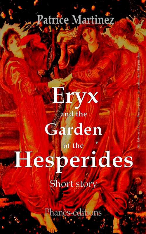 Book cover of Eryx and the garden of the Hesperides