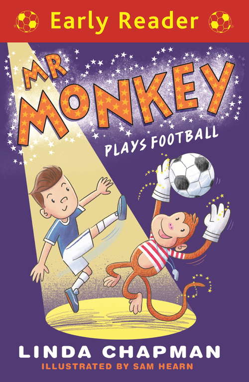 Book cover of Mr Monkey Plays Football (Early Reader)