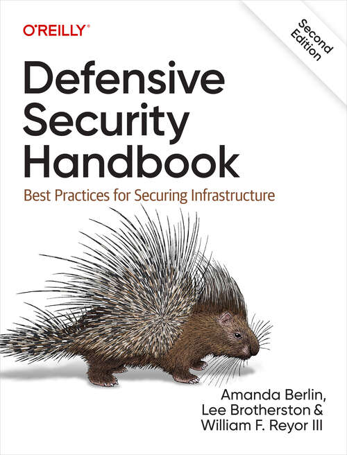 Book cover of Defensive Security Handbook: Best Practices for Securing Infrastructure (2)