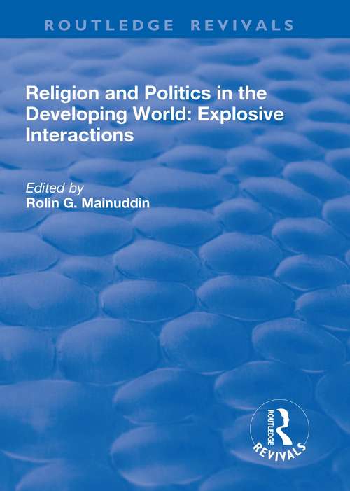 Cover image of Religion and Politics in the Developing World