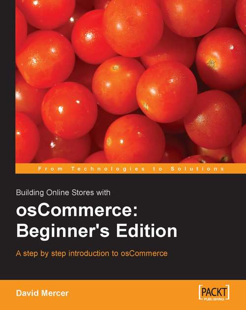 Book cover of Building Online Stores with osCommerce: Beginner Edition