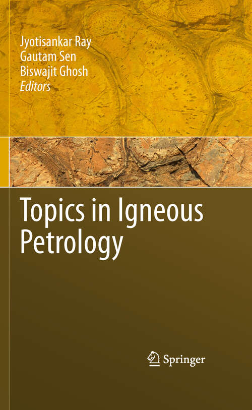 Book cover of Topics in Igneous Petrology