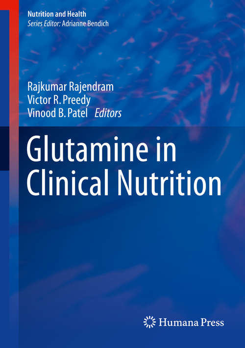 Book cover of Glutamine in Clinical Nutrition