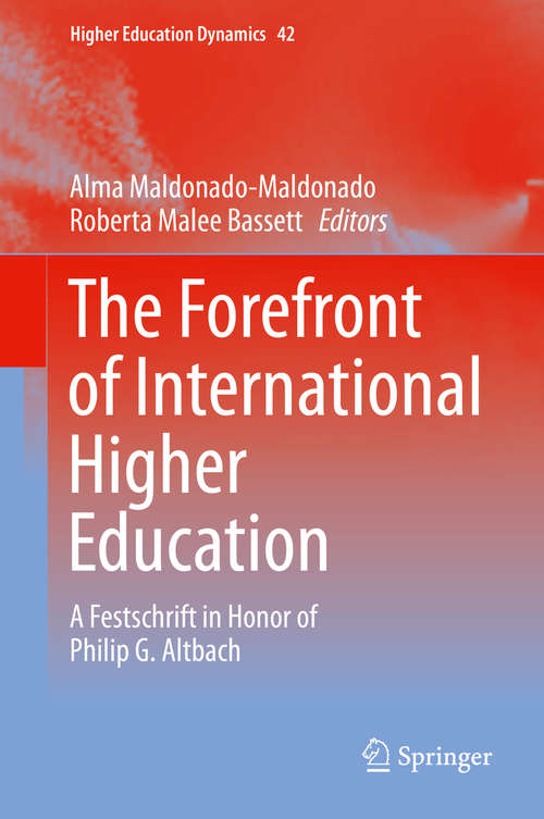 Book cover of The Forefront of International Higher Education