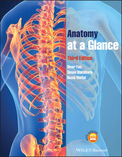 Book cover of Anatomy at a Glance