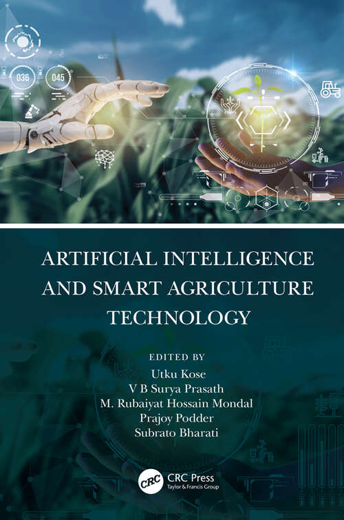 Book cover of Artificial Intelligence and Smart Agriculture Technology