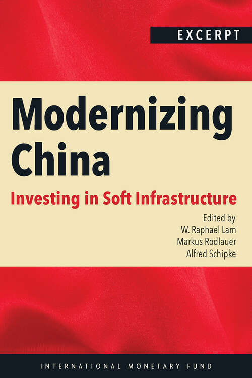 Book cover of Modernizing China: Investing in Soft Infrastructure